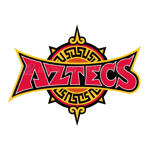 San Diego State Aztecs Logo T-shirts Iron On Transfers N6107 - Click Image to Close